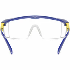 ELLE Lunettes De Protection Sécurité Travail (1 Paires). Avec Une Protection Latérale Contre Particules. Verres En Polycarbonate Anti-UV Et Anti-Rayures. -Promos Protection des yeux : lunettes et masque Magasin 48728181 2