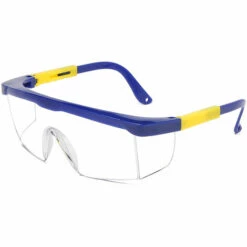 ELLE Lunettes De Protection Sécurité Travail (1 Paires). Avec Une Protection Latérale Contre Particules. Verres En Polycarbonate Anti-UV Et Anti-Rayures. -Promos Protection des yeux : lunettes et masque Magasin 48728181 3