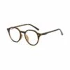 ELLE Lunettes Polygonales Anti-lumière Bleue Miroir Plat Femme Version Coréenne Du Cadre TR Tendance, Cadre écaille De Tortue