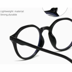ELLE Lunettes Polygonales Anti-lumière Bleue Miroir Plat Femme Version Coréenne Du Cadre TR Tendance, Cadre écaille De Tortue -Promos Protection des yeux : lunettes et masque Magasin 50848893 3