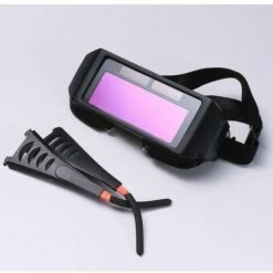ZHUOXUAN Lunettes De Soudage, Lunettes De Soleil De Soudage à Changement De Couleur Automatique, Lunettes De Protection De Soudeur + 10 Films De Protection -Promos Protection des yeux : lunettes et masque Magasin 50905768 4