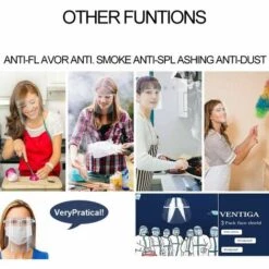 VERSAILLESFR 6pcs Pare-Soleil De Protection Faciale Pour Adultes Et étudiants, Pare-Soleil De Protection , Versailles -Promos Protection des yeux : lunettes et masque Magasin 51373675 4