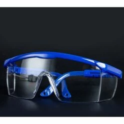 VERSAILLESFR Lunettes De Sécurité,3 PCS Lunettes De Protection Anti-buée Cadres Bleus Lunettes UV Protection Pour Enfants Adultes Avec Lentilles PC Et Plus Epaisses Pour Activités De Plein Air, Versailles -Promos Protection des yeux : lunettes et masque Magasin 51374795 5