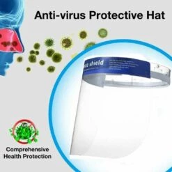 VERSAILLESFR Lot De 10 Pare-soleil De Protection Complète Pour Usage Quotidien En Plastique Transparent, Couvercle Anti-buée Anti-salive, Coupe-vent, Couvercle Anti-buée Protège Les Yeux Et Le Visage, Versailles -Promos Protection des yeux : lunettes et masque Magasin 51376113 4