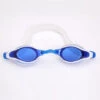 ZHUOXUAN Lunette De Natation EnfantSans Fuite Anti-buée Et Protection UV Vision Claire Silicone Souple Réglable Lunettes De Piscine Pour Garçon Et Fille,blue