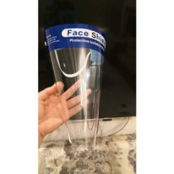 ZHUOXUAN Lot De 10 Masques De Protection Antibuée Transparents 32x22 Cm-10 Masques-masques Lavables Et Réutilisables Avec élastique