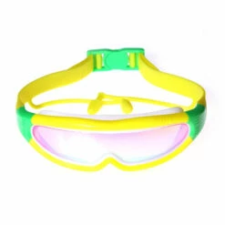 ZHUOXUAN Lunettes De Natation, Protection UV Anti-buée, Pour Hommes Femmes Adulte Jeunesse ,jaune
