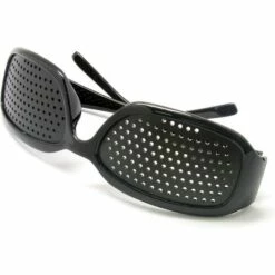 LITZEE Lunettes A Trous/de Repos/Lunettes A Grille - Aide A Ameliorer La Vue -Promos Protection des yeux : lunettes et masque Magasin 51548209 3