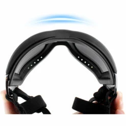 Lunettes De Soleil Pour Chien,Triomphe Lunette Pour Chien, Lunettes De Extérieures Imperméables UV, UV Protection Goggle Pour Petit Moyen Grand Chien, Lunettes De Soleil Pour Animaux Léger Protection UV -Promos Protection des yeux : lunettes et masque Magasin 52079197 3