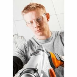 BRICOLINE Lunettes De Sécurité En Polycarbonate, Verres Blancs -Promos Protection des yeux : lunettes et masque Magasin 52659188 3