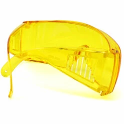Lunettes UV Pour Des Protections Yeux Et Amélioration Des ObjectifsLunettes De Sécurité Pour Les Opérateurs De Lumière Noire Macaron（Jaune） -Promos Protection des yeux : lunettes et masque Magasin 52778348 3