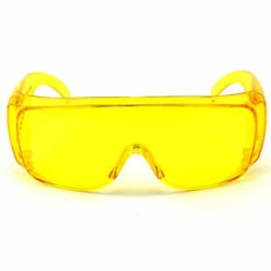 Lunettes UV Pour Des Protections Yeux Et Amélioration Des ObjectifsLunettes De Sécurité Pour Les Opérateurs De Lumière Noire Macaron（Jaune） -Promos Protection des yeux : lunettes et masque Magasin 52778348 5