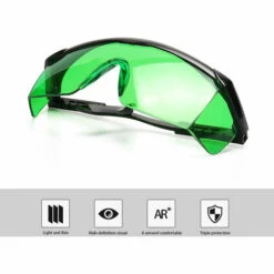 Lunettes D'Amélioration Laser Vert Lunettes De Sécurité Pour Niveau Laser Laser Rotatif Et Laser Multiligne Lunettes De Protection Macaron -Promos Protection des yeux : lunettes et masque Magasin 52778367 3