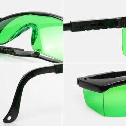 Lunettes D'Amélioration Laser Vert Lunettes De Sécurité Pour Niveau Laser Laser Rotatif Et Laser Multiligne Lunettes De Protection Macaron -Promos Protection des yeux : lunettes et masque Magasin 52778367 4