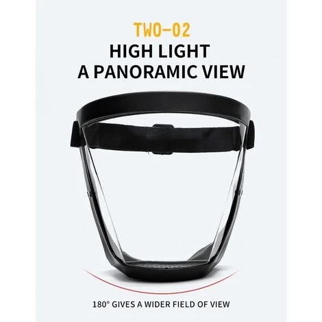 Écrans Faciaux Réutilisables Anti-buée Avec Ensemble De Monture De Lunettes, écran Facial Super Protecteur Anti-poussière Visage Intégral Visière De Protection Macaron 4 Écrans Faciaux Réutilisables Anti-buée Avec Ensemble De Monture De Lunettes, écran Facial Super Protecteur Anti-poussière Visage Intégral Visière De Protection Macaron – Image 4