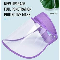 Visière De Sécurité Protectrice, Visière De Protection Anti-éclaboussures Anti-éclaboussures, Visière De Protection Universelle Réutilisable Visière De Protection Macaron -Promos Protection des yeux : lunettes et masque Magasin 52778370 4