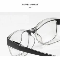 GroupM Lunettes De Protection Anti-buée Et Anti-pollen D'extérieur Scellées Lunettes De Soleil De Vision Nocturne Polarisées Anti-bleu Avec Anti-mousse UV400 (feuille Transparente Anti-buée à Monture De Thé) -Promos Protection des yeux : lunettes et masque Magasin 52935589 3