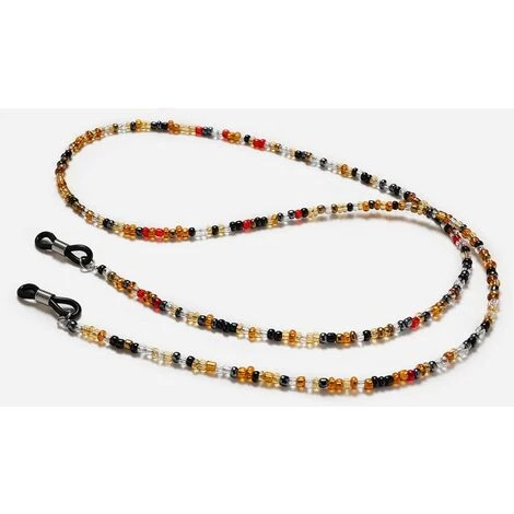 BRIDAY Chaîne De Lunettes Perlée, Porte-chaîne De Lunettes, Lunettes Antidérapantes, Sangle De Lunettes De Soleil, Sangle De Lunettes. 5 BRIDAY Chaîne De Lunettes Perlée, Porte-chaîne De Lunettes, Lunettes Antidérapantes, Sangle De Lunettes De Soleil, Sangle De Lunettes. – Image 5