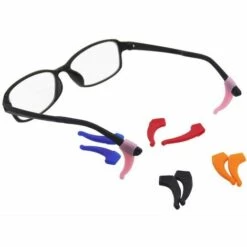 BRIDAY Lot De 6 Sangles De Lunettes En Silicone Antidérapantes, 6 Paires De Clips D'oreille, Montures De Lunettes Souples. -Promos Protection des yeux : lunettes et masque Magasin 53092413 5