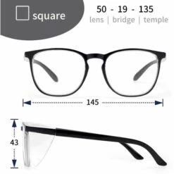BRIDAY Femmes Anti-buée Carré Lunettes De Sécurité Hommes Anti-rayures Lentille Anti-lumière Bleue Sangle Lunettes Lunettes 9 BRIDAY Femmes Anti-buée Carré Lunettes De Sécurité Hommes Anti-rayures Lentille Anti-lumière Bleue Sangle Lunettes Lunettes -Promos Protection des yeux : lunettes et masque Magasin 53092416 5