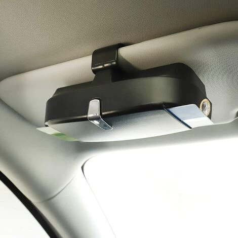 BRIDAY Étui à Lunettes De Voiture Avec Zone D'aspiration Magnétique Et Zone D'insertion De Carte (noir) 3 BRIDAY Étui à Lunettes De Voiture Avec Zone D'aspiration Magnétique Et Zone D'insertion De Carte (noir) – Image 3