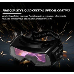 SUPERSELLER Lunettes De Soudage à Assombrissement Automatique Pour Lunettes De Soudage Professionnelles TIG MIG MMA Outil Utilitaire Multifonction - Le Noir - Le Noir -Promos Protection des yeux : lunettes et masque Magasin 53506158 4