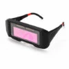 SUPERSELLER Lunettes De Sécurité De Soudage à Assombrissement Automatique à énergie Solaire Professionnelles Lunettes De Soudage UV Anti-éblouissantes - Le Noir - Le Noir