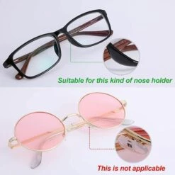 ALMI 12 Paires Coussinets De Nez Adhésif Plaquettes De Nez En Silicone Antidérapant Pour Lunettes Lunettes De Soleil Spectacles (Transparent, 2 Mm) 9 ALMI 12 Paires Coussinets De Nez Adhésif Plaquettes De Nez En Silicone Antidérapant Pour Lunettes Lunettes De Soleil Spectacles (Transparent, 2 Mm) -Promos Protection des yeux : lunettes et masque Magasin 54025154 5