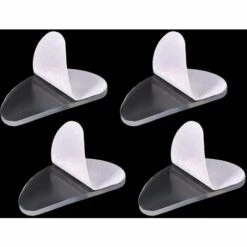 ALMI 20 Paires Coussinets De Nez Adhésif Pour Lunettes Adhésif Plaquettes Nez En Silicone Antidérapante Lunettes De Nez Plaquettes Coussinets Nasaux En Forme D Accessoires Pour Lunettes Soleil (Noir) -Promos Protection des yeux : lunettes et masque Magasin 54025162 3