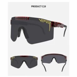 THSINDE Pit Viper Series C Uv400 Lunettes De Soleil Polarisées Pour Sports De Plein Air C19