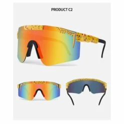 THSINDE Pit Viper Series C Uv400 Lunettes De Soleil Polarisées Pour Sports De Plein Air C2