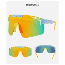 THSINDE Pit Viper Series C Uv400 Polarisées Sports De Plein AirLunettes De Soleil C16