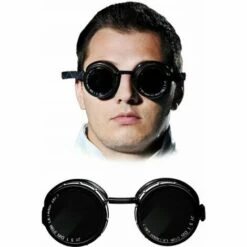 JARDIBRICODECO Lunettes De Soudage Rondes