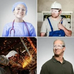 ALMI 6 Paires Lunettes De Sécurité Lunettes De Protection De Sécurité Lunettes Résistantes Aux Éclaboussures Chimiques Lunettes Ajustables Transparentes Pour Maison, Laboratoire 8 ALMI 6 Paires Lunettes De Sécurité Lunettes De Protection De Sécurité Lunettes Résistantes Aux Éclaboussures Chimiques Lunettes Ajustables Transparentes Pour Maison, Laboratoire -Promos Protection des yeux : lunettes et masque Magasin 55344025 4