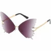ILOVEMILAN Lunettes De Soleil Polarisées Premium Femme(Gris)