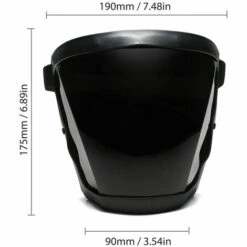 SUPERSELLER Visière De Protection Bouclier Facial De Soudage 120 ℃ Résistant Aux Hautes Températures Respirant Polyvalent Couverture De Protection Du Visage Filtre Anti PM2.5 Intégré - Le Noir -Promos Protection des yeux : lunettes et masque Magasin 55636773 4