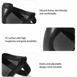 SUPERSELLER Visière De Protection Bouclier Facial De Soudage 120 ℃ Résistant Aux Hautes Températures Respirant Polyvalent Couverture De Protection Du Visage Filtre Anti PM2.5 Intégré - Le Noir -Promos Protection des yeux : lunettes et masque Magasin 55636773 5