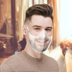 ASUPERMALL 2020 Mode Extérieur Durable Protection Du Visage Bouclier Facial Transparent Masque Complet Sport Ajustement Parfait Pour Le Visage Réutilisable Lavable -Promos Protection des yeux : lunettes et masque Magasin 55666093 3