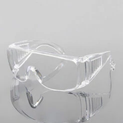 TINOR Lunettes De Protection Transparentes Haute Résistance Et Sécurité Pliable Léger Et Confortable Pour Construction Rénovation Atelier -Promos Protection des yeux : lunettes et masque Magasin 55739245 3