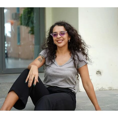 BENOBBY KIDS 2 Pièces Petites Lunettes De Soleil œil De Chat Vintage Carré Ombre Femmes Lunettes 3 BENOBBY KIDS 2 Pièces Petites Lunettes De Soleil œil De Chat Vintage Carré Ombre Femmes Lunettes – Image 3