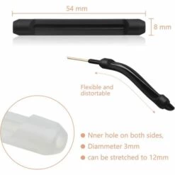 PERLE RARE 10 Paires Coussins D'Oreille En Silicone Pour Lunettes Coussinets De Lunettes Antidérapants Crochet D'Oreille Support De Sangle De Lunettes Pour Lunettes De Lecture (Color Set 2) -Promos Protection des yeux : lunettes et masque Magasin 56095677 3