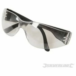 SILVERLINE Lunettes De Sécurité Englobantes, Transparentes, Transparentes
