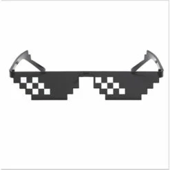 PERLE RARE Lunettes De Soleil Pixelated Mosaic Glasses Lunettes De Fête MLG Shades -Promos Protection des yeux : lunettes et masque Magasin 56652013 3