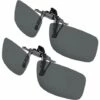 PERLE RARE Clip Solaire, Polarized Lunettes De Soleil [Lot De 2n Du] Clip Sur Lunettes De Soleil Pour Hommes / Femmes Pour La Conduite Et Les Activités De Plein Air