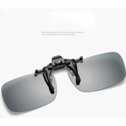 PERLE RARE Clip Solaire, Polarized Lunettes De Soleil [Lot De 2n Du] Clip Sur Lunettes De Soleil Pour Hommes / Femmes Pour La Conduite Et Les Activités De Plein Air -Promos Protection des yeux : lunettes et masque Magasin 56652019 3