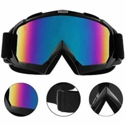 MONLY Lunettes De Sports De Plein Air Protection UV Activités De Plein Air équitation Moto Skis Snowboard Lunettes D'équitation -Promos Protection des yeux : lunettes et masque Magasin 57090632 4