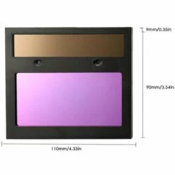 LIFCAUSAL Masque De Casque De Soudage à Assombrissement Automatique Solaire Masque De Soudeur Filtre D'objectif Masque D'ombre Automatique Lentille De Lunettes Pour TIG MIG MAG MMA Capuchon De Soudure Avec Temps De Retard De Sensibilité Réglable -Promos Protection des yeux : lunettes et masque Magasin 57341822 3