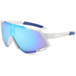 DENUOTOP Lunettes De Protection Lunettes De Cyclisme Lunettes De Sport Polarisées Verres Pour Hommes Et Femmes Pour Vélo Moto Conduite (cadre Noir Feuille Noire Et Grise)