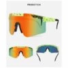 Pit Viper Series C Uv400 PolarizedLunettes De Soleil Sports De Plein Air C14 Lunettes De Protection LITZEE