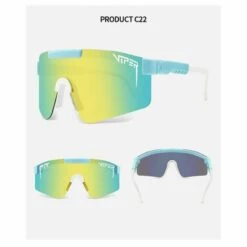 Pit Viper Series C Uv400 PolarizedLunettes De Soleil Sports Outdoor C22 Lunettes De Protection LITZEE